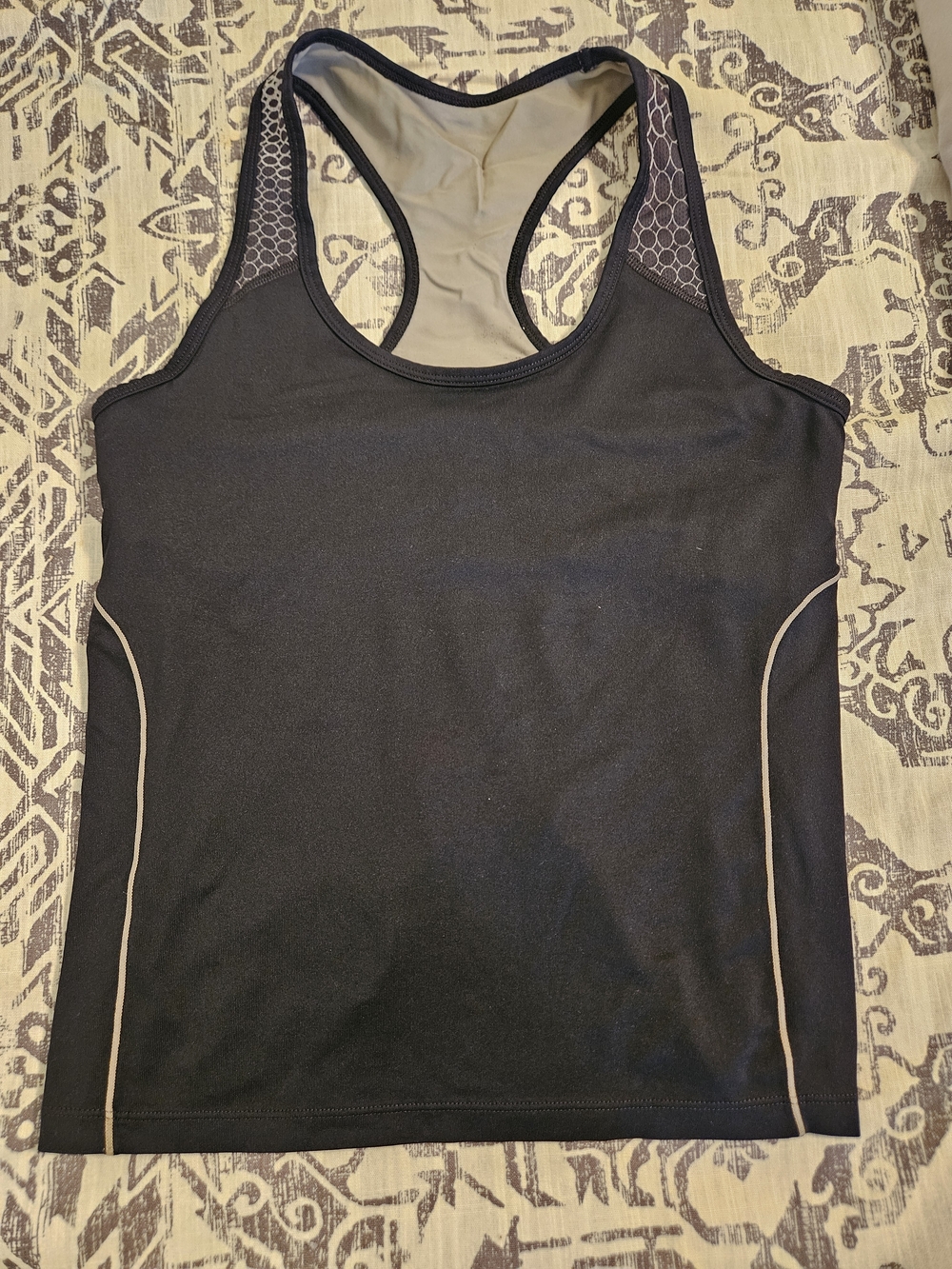 (Bundle) Women's Ribbed Racerback Tank Top - Taupe - Picture 7 of 17
